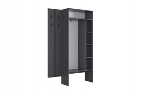 МЕРСИ Прихожая (модульная) графит в Лабытнанги - labytnangi.ok-mebel.com | фото 7