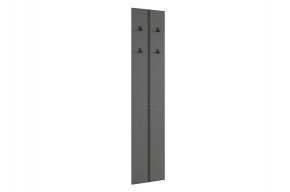 МЕРСИ Вешалка 2 (графит) в Лабытнанги - labytnangi.ok-mebel.com | фото