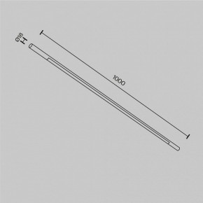 Модульный светильник Maytoni Basis C100CL-L1000-24W3-6K-BS в Лабытнанги - labytnangi.ok-mebel.com | фото 6