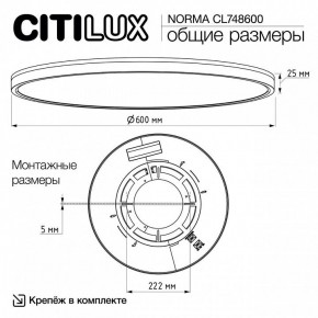 Накладной светильник Citilux Norma CL748600 в Лабытнанги - labytnangi.ok-mebel.com | фото 10