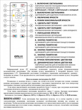 Накладной светильник Citilux Спутник CL734900G в Лабытнанги - labytnangi.ok-mebel.com | фото 9