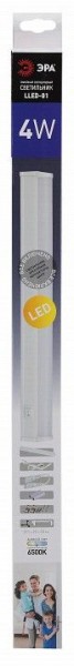 Накладной светильник Эра  LLED-01-04W-6500-W в Лабытнанги - labytnangi.ok-mebel.com | фото 4