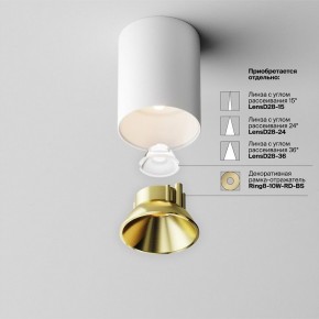 Накладной светильник Maytoni Alfa LED C064CL-8W3K-RD-WB в Лабытнанги - labytnangi.ok-mebel.com | фото 11