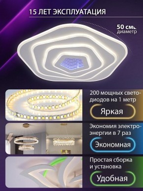 Накладной светильник Natali Kovaltseva PALACE LED LAMPS 81111/4C в Лабытнанги - labytnangi.ok-mebel.com | фото 4