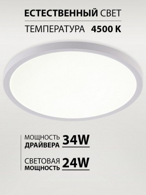 Накладной светильник Natali Kovaltseva PLAIN LED LAMPS 81113/3C в Лабытнанги - labytnangi.ok-mebel.com | фото 3