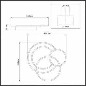 Накладной светильник Sonex Pine 7735/80L в Лабытнанги - labytnangi.ok-mebel.com | фото 10