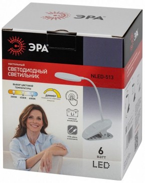 Настольная лампа офисная Эра  NLED-513-6W-W в Лабытнанги - labytnangi.ok-mebel.com | фото 7
