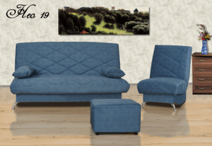 Комплект мягкой мебели НЕО 19 (3+1+ Пуф) в Лабытнанги - labytnangi.ok-mebel.com | фото 1