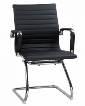 Офисное кресло для посетителей LMR-102N Черный в Лабытнанги - labytnangi.ok-mebel.com | фото