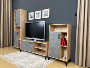 ОСКАР TRIO Гостиная (дуб золотой/каспий темный) в Лабытнанги - labytnangi.ok-mebel.com | фото 3