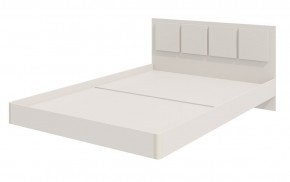 Парус Кровать 1600 на щитах (Белый) в изголовье 5 декор. квадрата в Лабытнанги - labytnangi.ok-mebel.com | фото