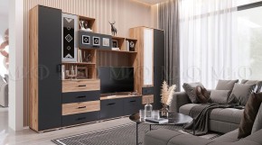 Пенал Белла (Сандал, Графит/Дуб крафт) в Лабытнанги - labytnangi.ok-mebel.com | фото 5