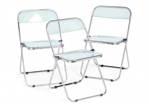 Пластиковый стул Fold складной clear gray-blue в Лабытнанги - labytnangi.ok-mebel.com | фото 10
