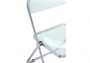 Пластиковый стул Fold складной clear gray-blue в Лабытнанги - labytnangi.ok-mebel.com | фото 7