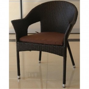 Плетеное кресло Y79A-W53 Brown в Лабытнанги - labytnangi.ok-mebel.com | фото 1