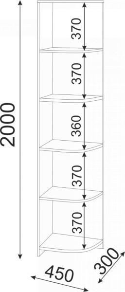 Подростковая ОСТИН (модульная) в Лабытнанги - labytnangi.ok-mebel.com | фото 32