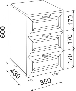 Подростковая ОСТИН (модульная) в Лабытнанги - labytnangi.ok-mebel.com | фото 53