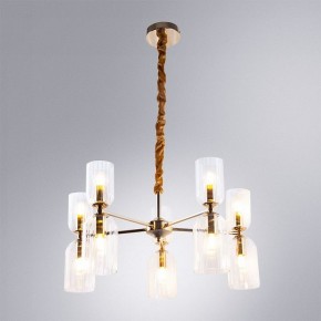 Подвесная люстра Arte Lamp Charm A1623LM-10GO в Лабытнанги - labytnangi.ok-mebel.com | фото 3