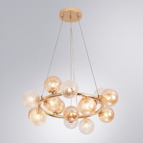 Подвесная люстра Arte Lamp Etereo A5261LM-15GO в Лабытнанги - labytnangi.ok-mebel.com | фото 3