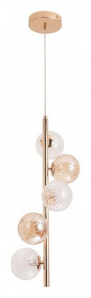Подвесная люстра Arte Lamp Etereo A5261SP-5GO в Лабытнанги - labytnangi.ok-mebel.com | фото 2
