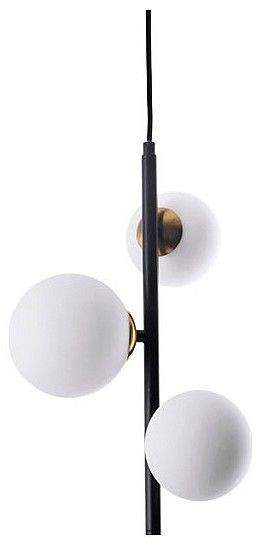 Подвесная люстра Arte Lamp Gemini A2243SP-3BK в Лабытнанги - labytnangi.ok-mebel.com | фото