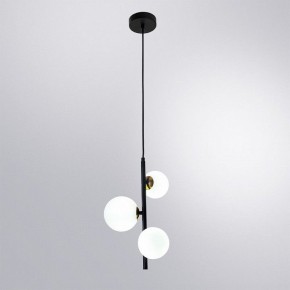 Подвесная люстра Arte Lamp Gemini A2243SP-3BK в Лабытнанги - labytnangi.ok-mebel.com | фото 3