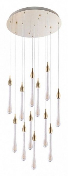 Подвесная люстра Arte Lamp Raindrop A1803LM-36PB в Лабытнанги - labytnangi.ok-mebel.com | фото
