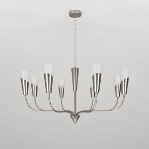 Подвесная люстра Eurosvet Rhyton 60167/8 никель в Лабытнанги - labytnangi.ok-mebel.com | фото 3