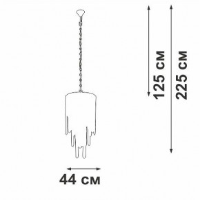 Подвесная люстра Vitaluce V5885 V5885-9/7 в Лабытнанги - labytnangi.ok-mebel.com | фото 3