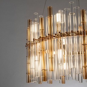 Подвесной светильник Arte Lamp Crystalla A4111LM-16GO в Лабытнанги - labytnangi.ok-mebel.com | фото 3