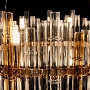 Подвесной светильник Arte Lamp Crystalla A4111LM-16GO в Лабытнанги - labytnangi.ok-mebel.com | фото 6