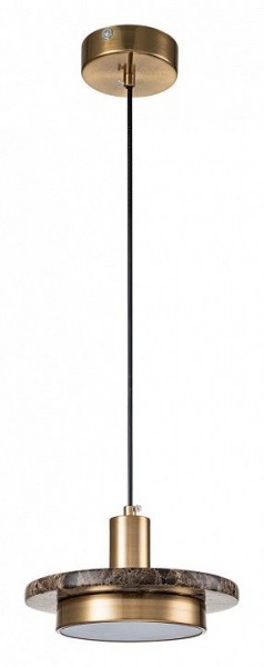 Подвесной светильник Escada Torano 10260/1LED Brown marble в Лабытнанги - labytnangi.ok-mebel.com | фото 2
