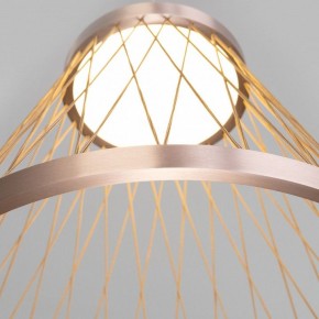 Подвесной светильник Eurosvet Cesta 40016/1 LED коричневый в Лабытнанги - labytnangi.ok-mebel.com | фото 7