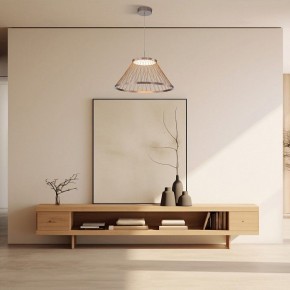 Подвесной светильник Eurosvet Cesta 40017/1 LED коричневый в Лабытнанги - labytnangi.ok-mebel.com | фото 4
