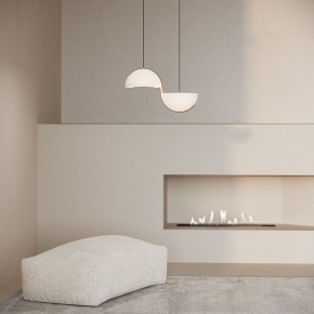 Подвесной светильник Eurosvet Emisfero 50083/2 LED золото в Лабытнанги - labytnangi.ok-mebel.com | фото 2