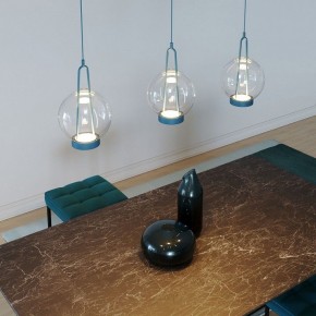 Подвесной светильник Eurosvet Frasco 50267/1 LED синий в Лабытнанги - labytnangi.ok-mebel.com | фото 4