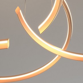 Подвесной светильник Eurosvet Gap 90180/3 золото в Лабытнанги - labytnangi.ok-mebel.com | фото 6