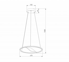 Подвесной светильник Eurosvet Occhio 40026/1 LED серый в Лабытнанги - labytnangi.ok-mebel.com | фото 5