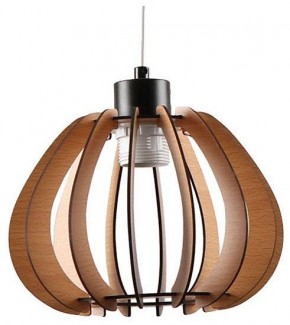 Подвесной светильник Imex MD.9012 MD.9012-1-P-BK+WOOD в Лабытнанги - labytnangi.ok-mebel.com | фото