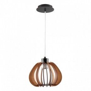 Подвесной светильник Imex MD.9012 MD.9012-1-P-BK+WOOD в Лабытнанги - labytnangi.ok-mebel.com | фото 2