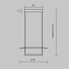 Подвесной светильник Maytoni Ambience MOD280PL-L30B3K1 в Лабытнанги - labytnangi.ok-mebel.com | фото 4