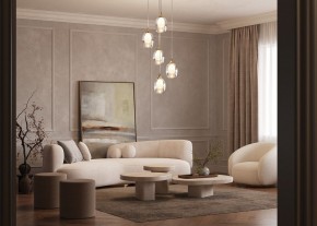 Подвесной светильник Maytoni Aura MOD016PL-05BS в Лабытнанги - labytnangi.ok-mebel.com | фото 4