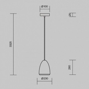 Подвесной светильник Maytoni Pilastro MOD430PL-01CM в Лабытнанги - labytnangi.ok-mebel.com | фото 5
