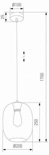Подвесной светильник TK Lighting Elio 5971 Elio в Лабытнанги - labytnangi.ok-mebel.com | фото 4