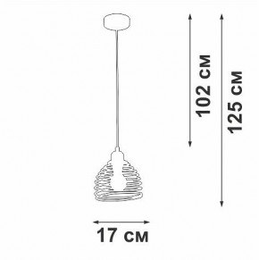 Подвесной светильник Vitaluce V2854 V2854-1/1S в Лабытнанги - labytnangi.ok-mebel.com | фото 5