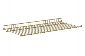 Полка сотовая L695 (золото) в Лабытнанги - labytnangi.ok-mebel.com | фото