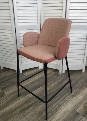 Полубарный стул NYX (H=65cm) VF109 розовый / VF110 брусничный М-City в Лабытнанги - labytnangi.ok-mebel.com | фото 3