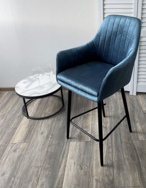 Полубарный стул Роден Blitz 19 Пепельно-синий, велюр (H=65cm), M-City в Лабытнанги - labytnangi.ok-mebel.com | фото 2