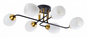 Потолочная люстра Arte Lamp Andrea A8141PL-6BK в Лабытнанги - labytnangi.ok-mebel.com | фото