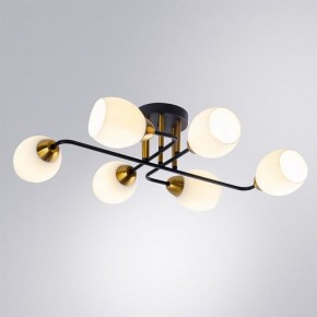 Потолочная люстра Arte Lamp Andrea A8141PL-6BK в Лабытнанги - labytnangi.ok-mebel.com | фото 2